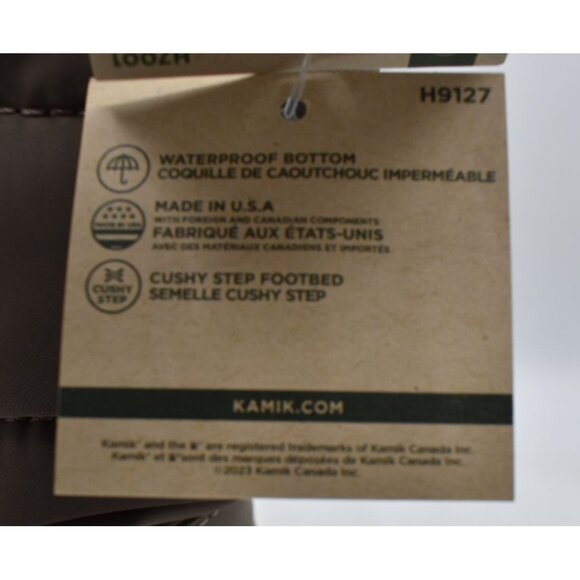 Kamik Womens Size 8 Abigail Puff Fossil Pull on Boots Shoes - Picture 8 of 15